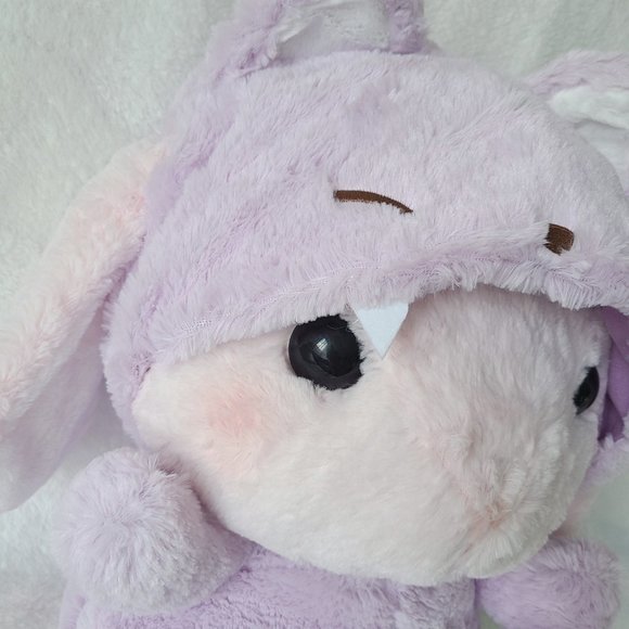 Pote Usa Loppy - Animal Costume XL Plushy - Purple Fox - Picture 2 of 5